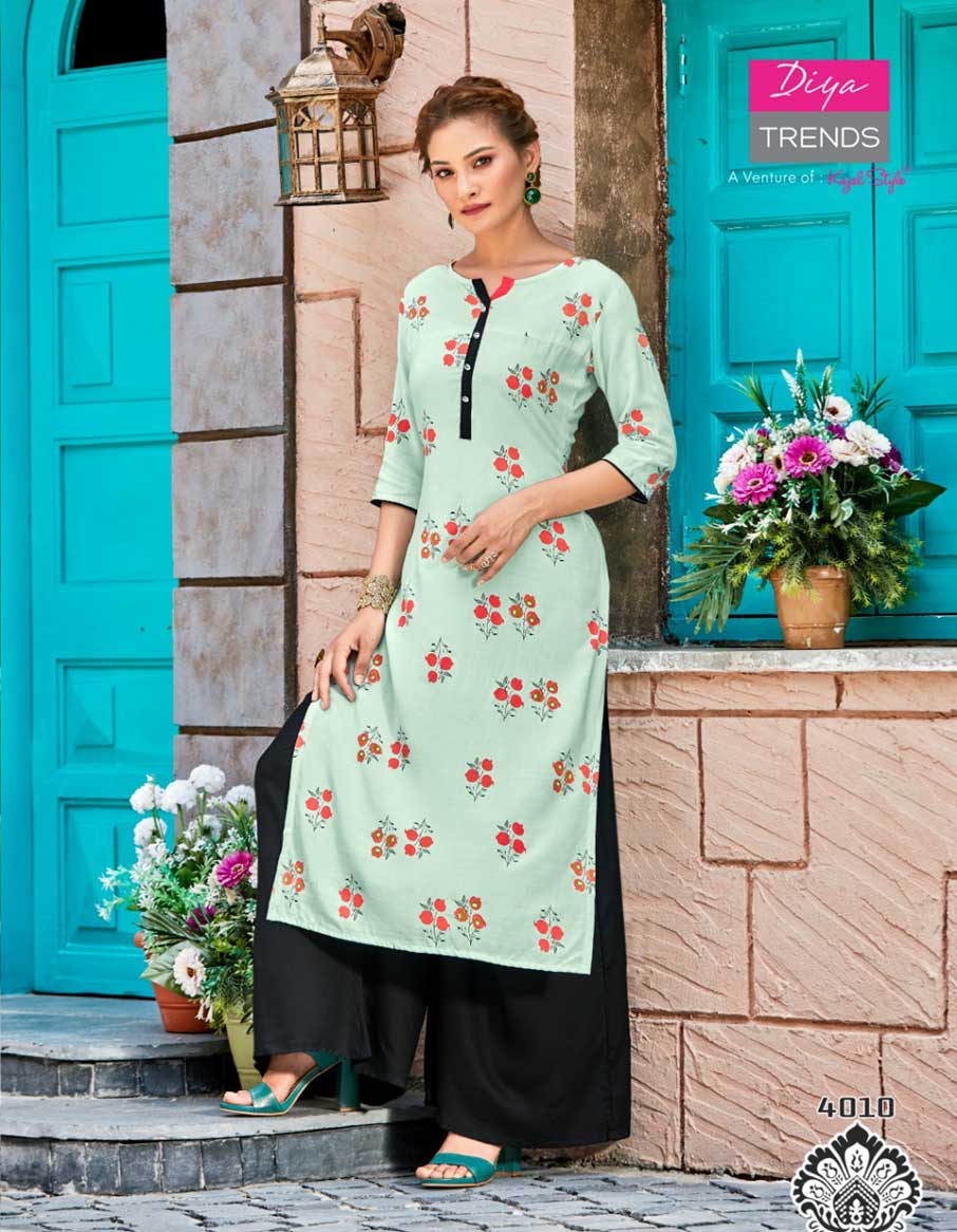 Gardencity Vol-4 Diya Trends Straight Mall Concept Kurti Gardencity Vol-4 Diya Trends Straight Mall Concept Kurti